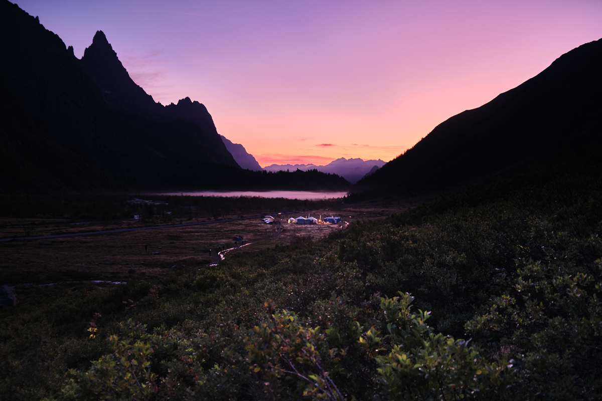 Lac Combal levé du jour UTMB 2019